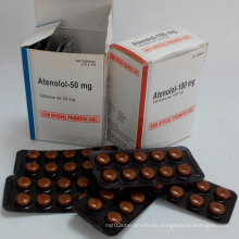 Tabletas de alta calidad de Atenolol 50mg / 100mg